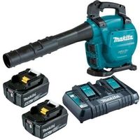 Makita Akku-Laubbläser/Sauger 2x5 Ah