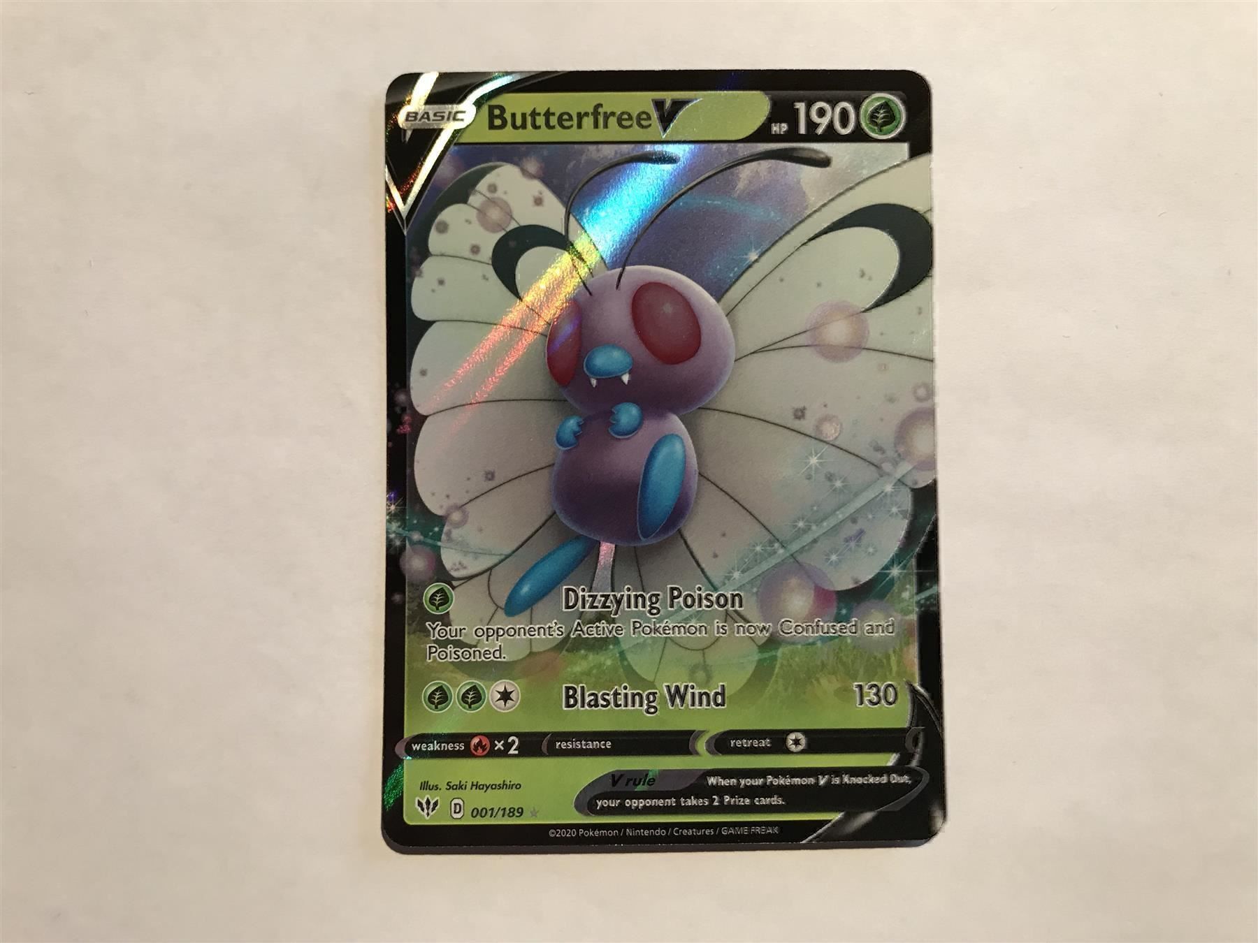Pokémon Sammelbilder & Trading cards: Butterfree V – Neu (gemäss Beschreibung) aus Hagendorn von Pokecollectorch 1