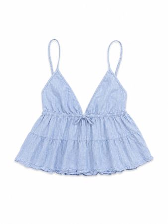 Brandy Melville Linen/Cotton Top S