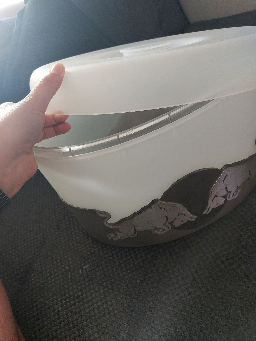 Frigoriferi & Refrigeratori: Red Bull Eiskübel / Kühler weiss mit Logo – Usato da Gwatt (Thun) venduto da B.D.999 4