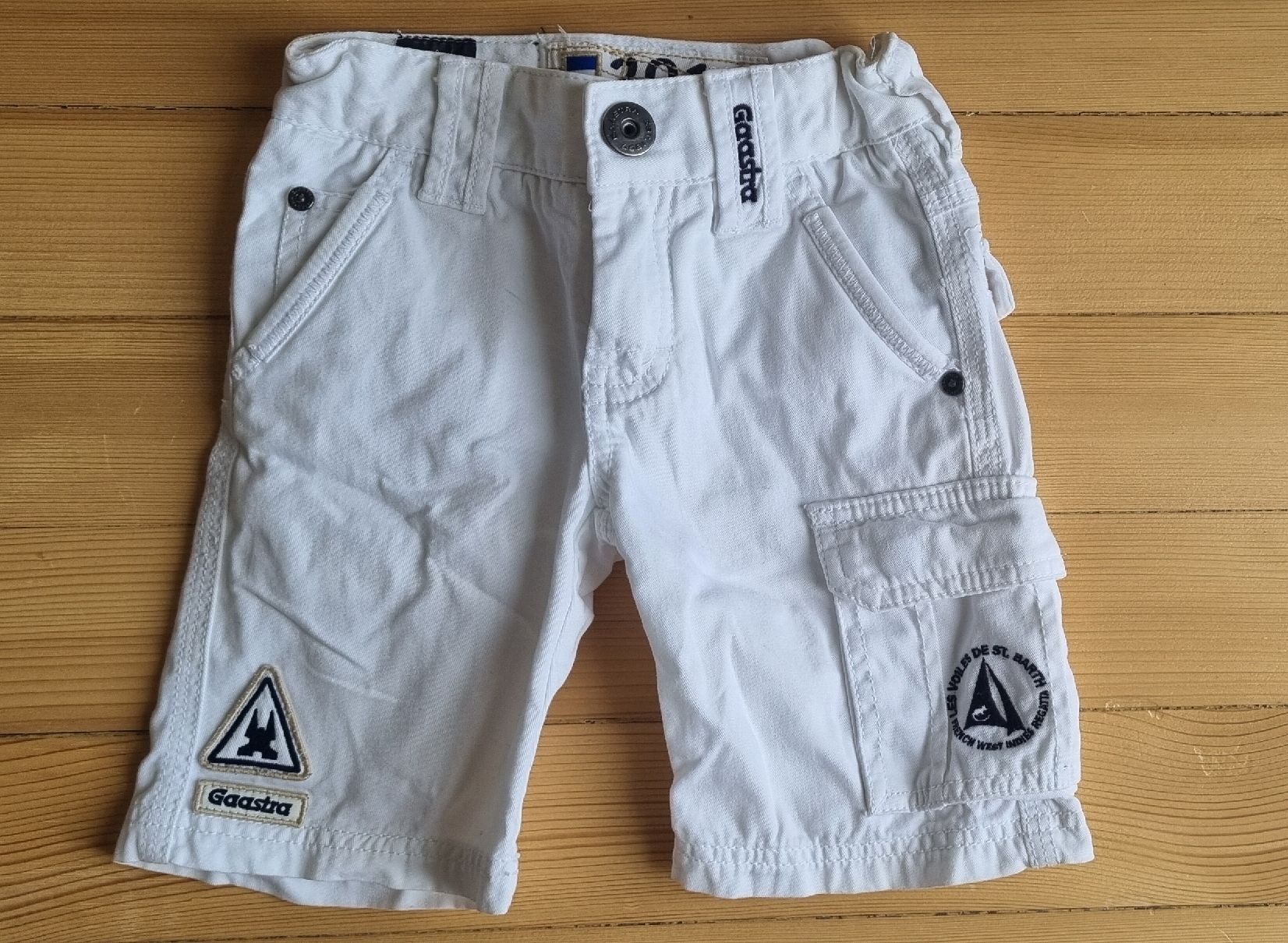 Pantaloni: Gaastra Shorts in weiss Gr. 104 – Nuovo (secondo la descrizione) da Champlan venduto da acr_kkd5 1