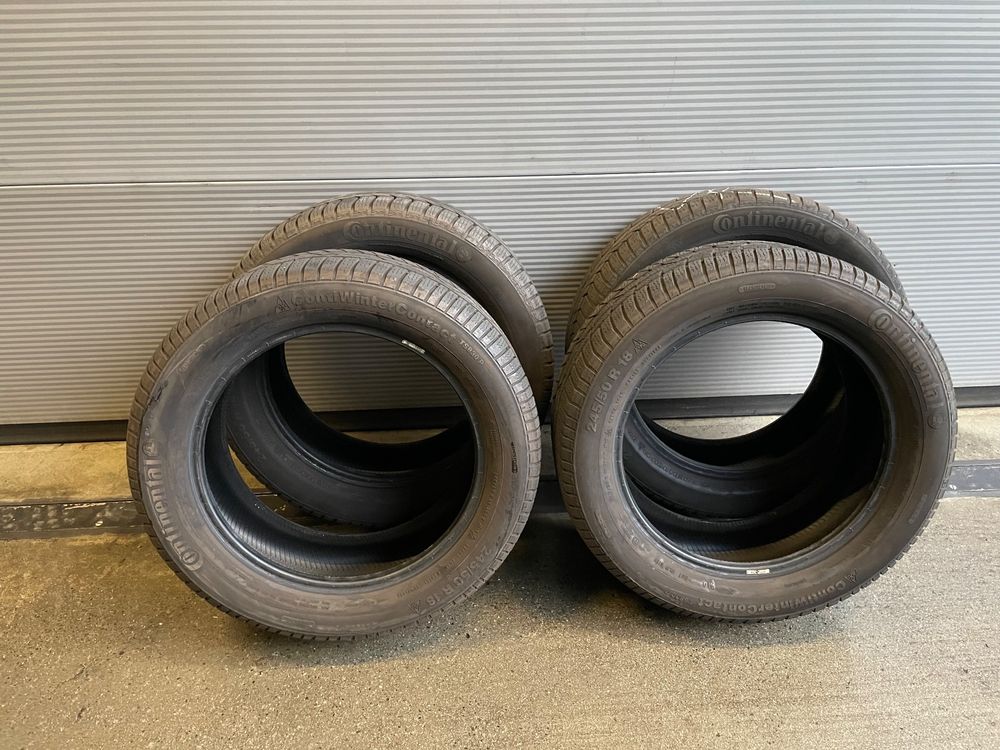 Winterpneu Continental 245/50 R18 5 und 6mm | Kaufen auf Ricardo