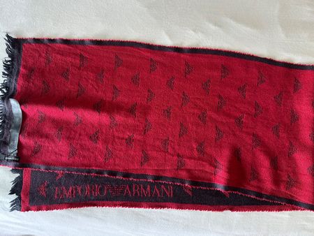 Emporio Armani Schal rot