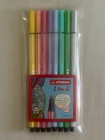 STABILO Pen 68 8er Set Pastel Filzstifte ungebraucht