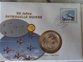 Luftwaffe Patrouille de Suisse Payerne 2014 neu Original