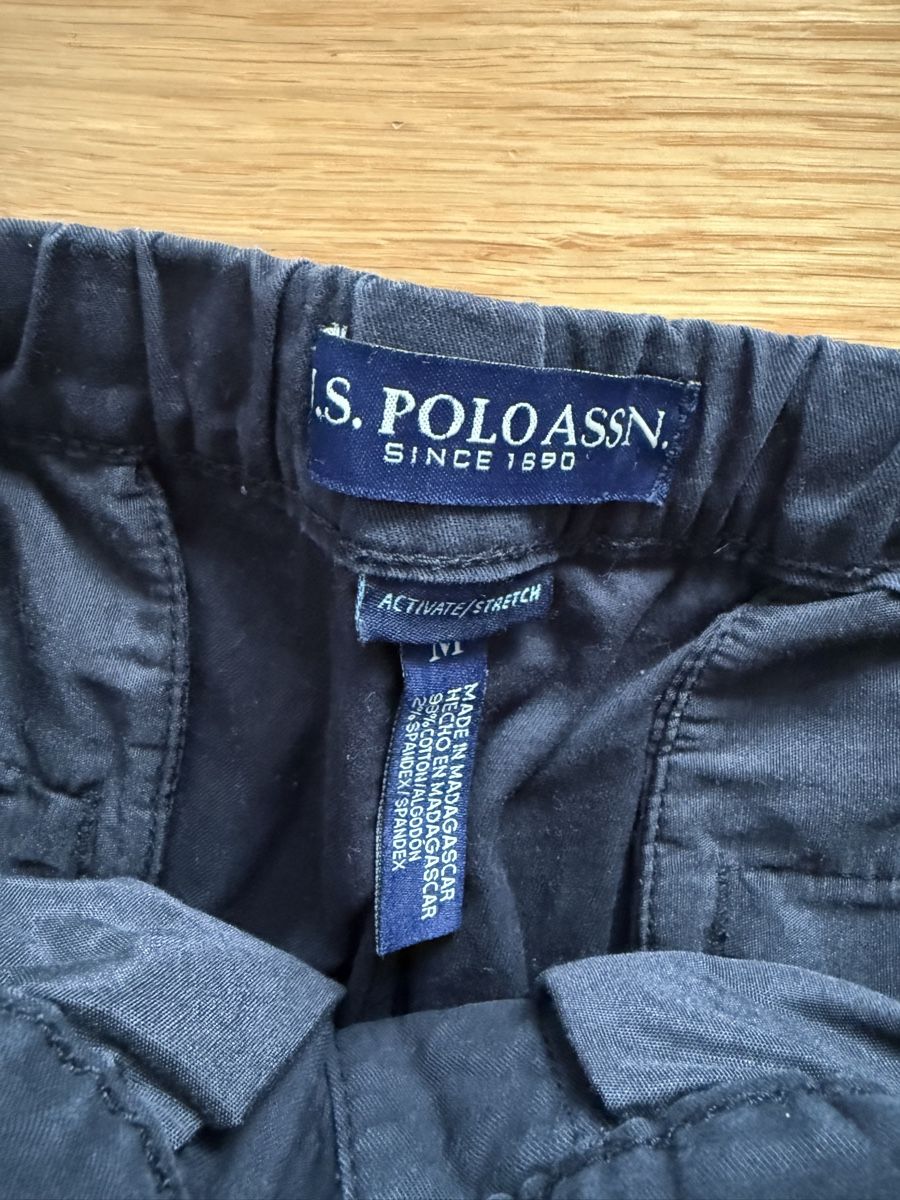 US Polo Pantaloni: U.S. POLO ASSN. Hose Schwarz – Usato da Zürich venduto da huegliariane 1
