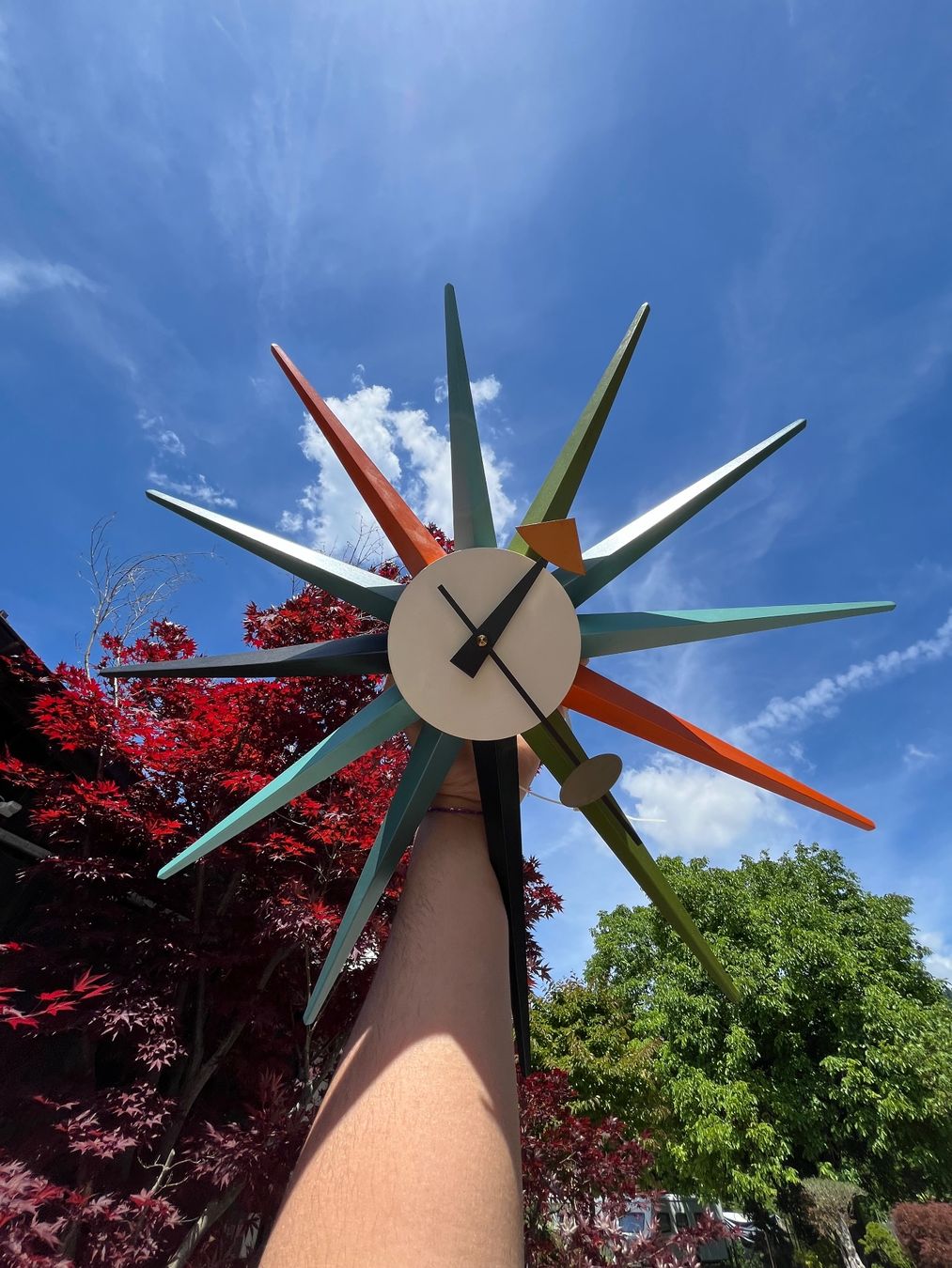 Vitra Orologi da terra & Orologi da parete: 2 x George Nelson Wallclocks Re-Edition Vitra Museum – Usato da Otelfingen venduto da Yossi-68