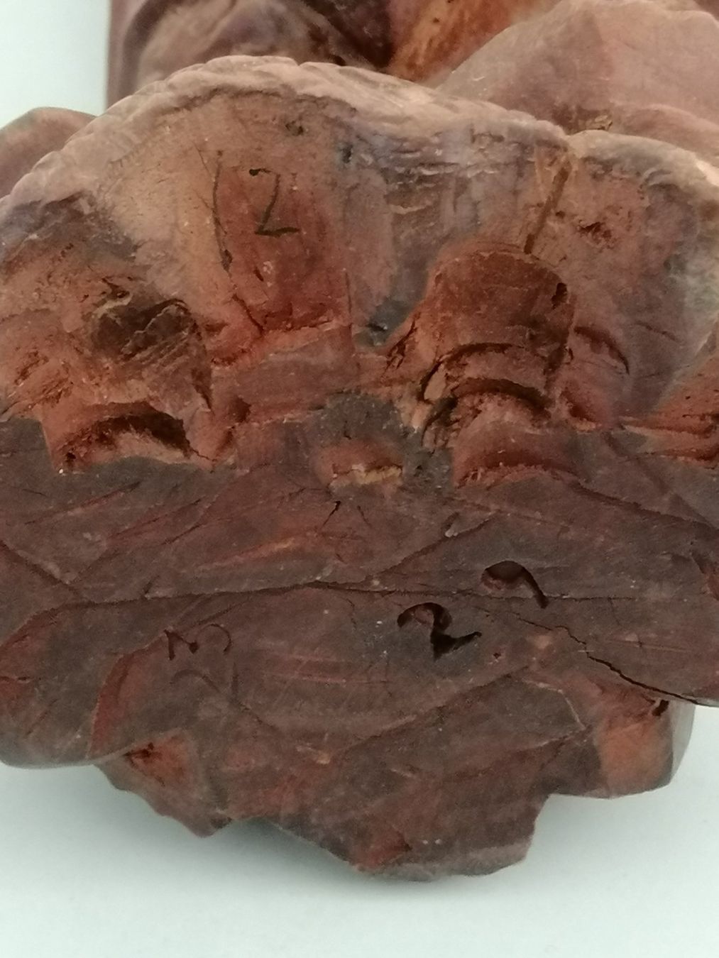 Skulpturen & Statuen: Holzgeschnitzte alte, chinesische Wächterfigur – Gebraucht aus Oberriet SG von Atir47 6