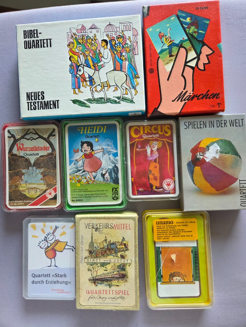 Giochi: 9 alte Quartette – Usato da Münsingen venduto da Sokilein