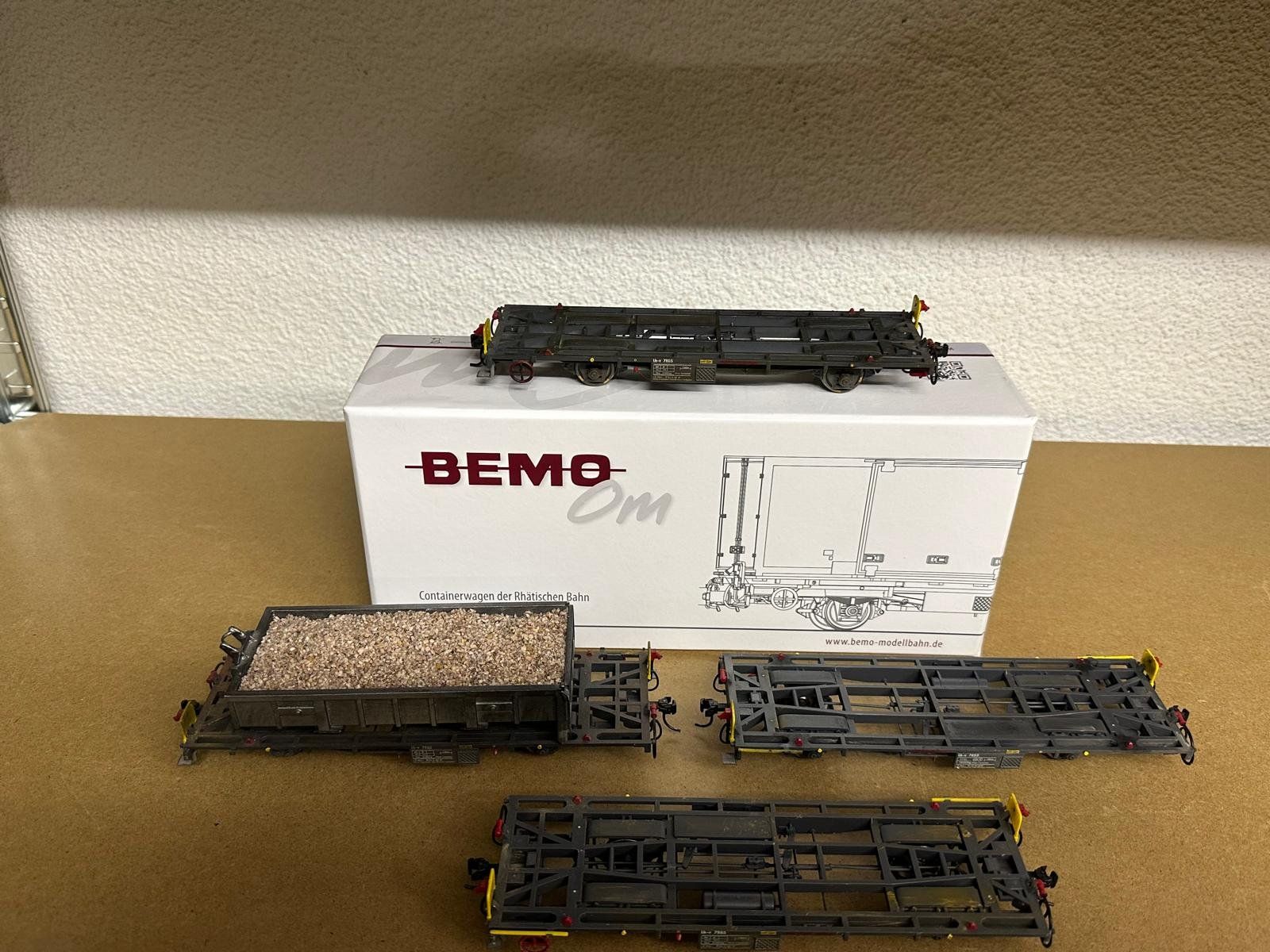 Bemo Modellini di ferrovie: Bemo 4 x Lb-v gealtert – Usato da Dagmersellen venduto da FBM-Bacheli 1