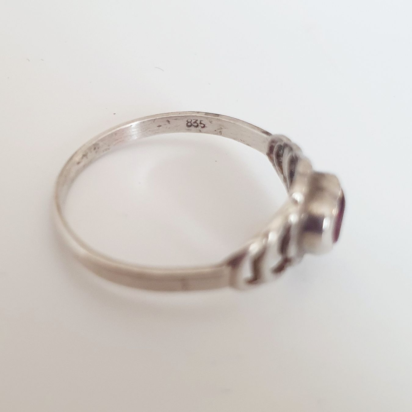 Ringe: Jugendstil oder Art-Déco-Stil Silber Ring 835 gr. 16.4 mm – Gebraucht aus Kreuzlingen von Wunderkiste123 3