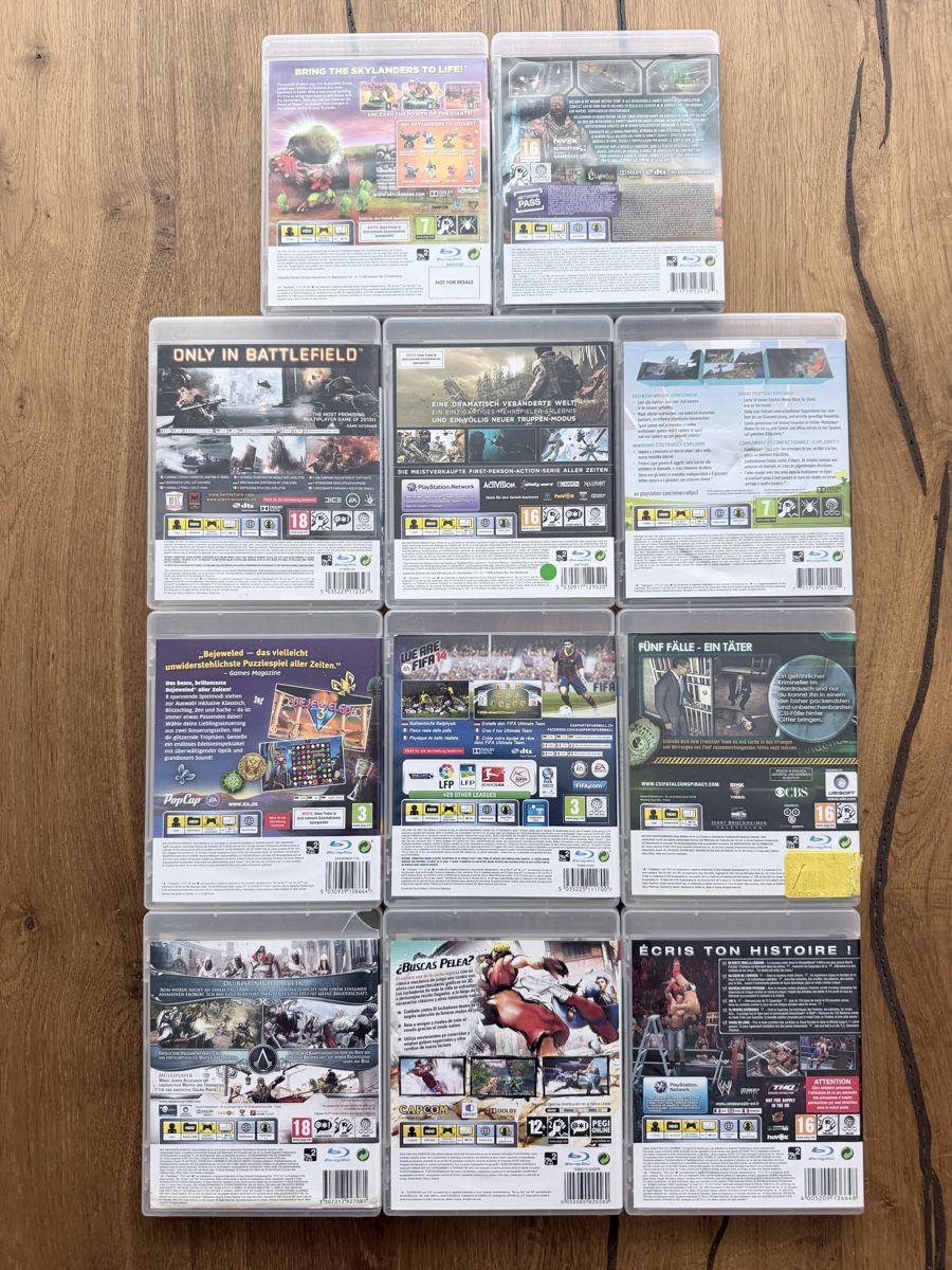 Sony Spiele: PS3 Spiele 11 Stück  – Gebraucht aus Regensdorf von scheissspiel 1
