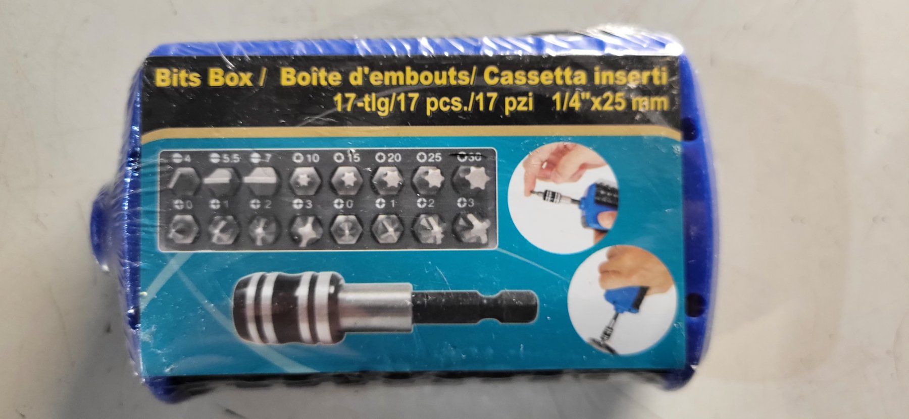 Tutti gli attrezzi: Bit-Set – Nuovo e nell'imballaggio originale da Konolfingen venduto da Bio-suisse