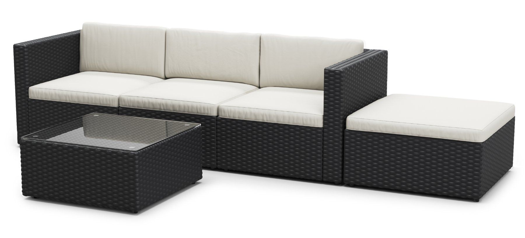 Divani: Rattan Lounge MALIBU - Gratis Versand – Nuovo e nell'imballaggio originale da Kleinwangen venduto da meinwarenkorb.ch 5