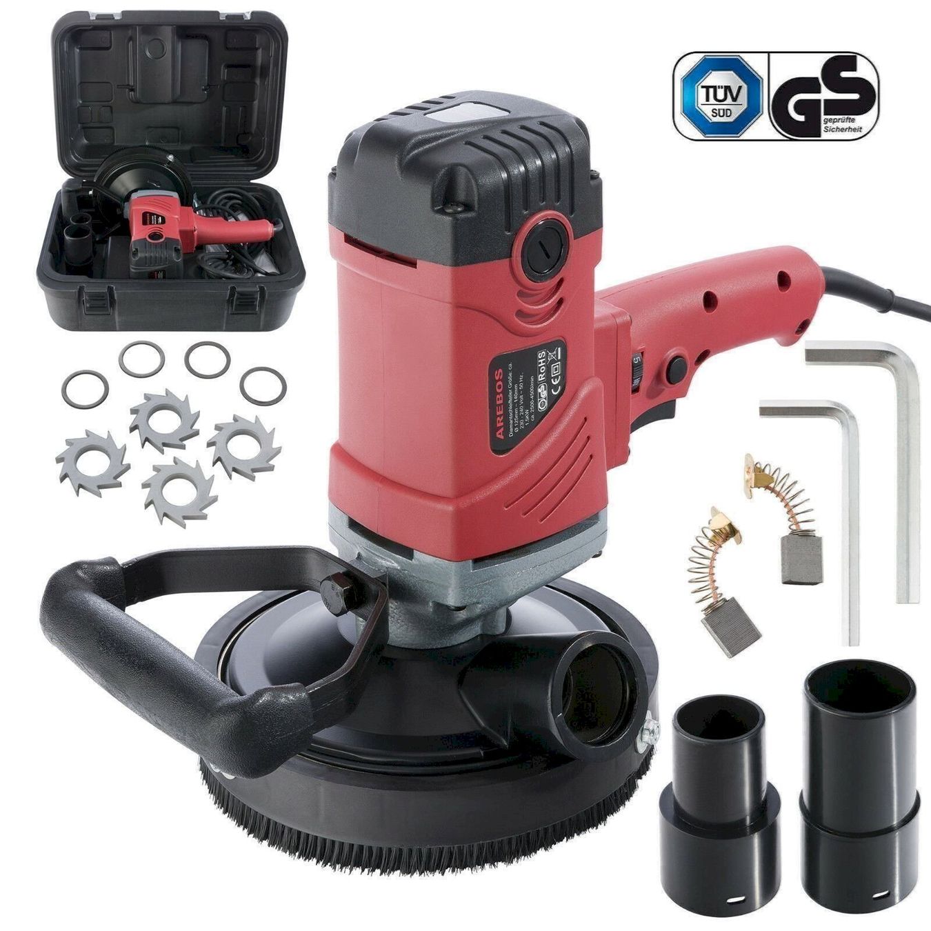 Tours & fraiseuses: Arebos Betonschleifer 1500W – Neuf avec emballage d'origine à Bottighofen par zaap