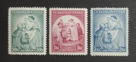Tschechoslowakei 1936, Satz ungestempelt