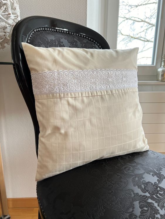 Cuscini: Shabby Chic Deko - Kissen - Handmade - Neu – Usato da Walzenhausen venduto da Cerna007 7