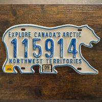 🇨🇦 Autoschild Northwest Territories 115914 - KANADA