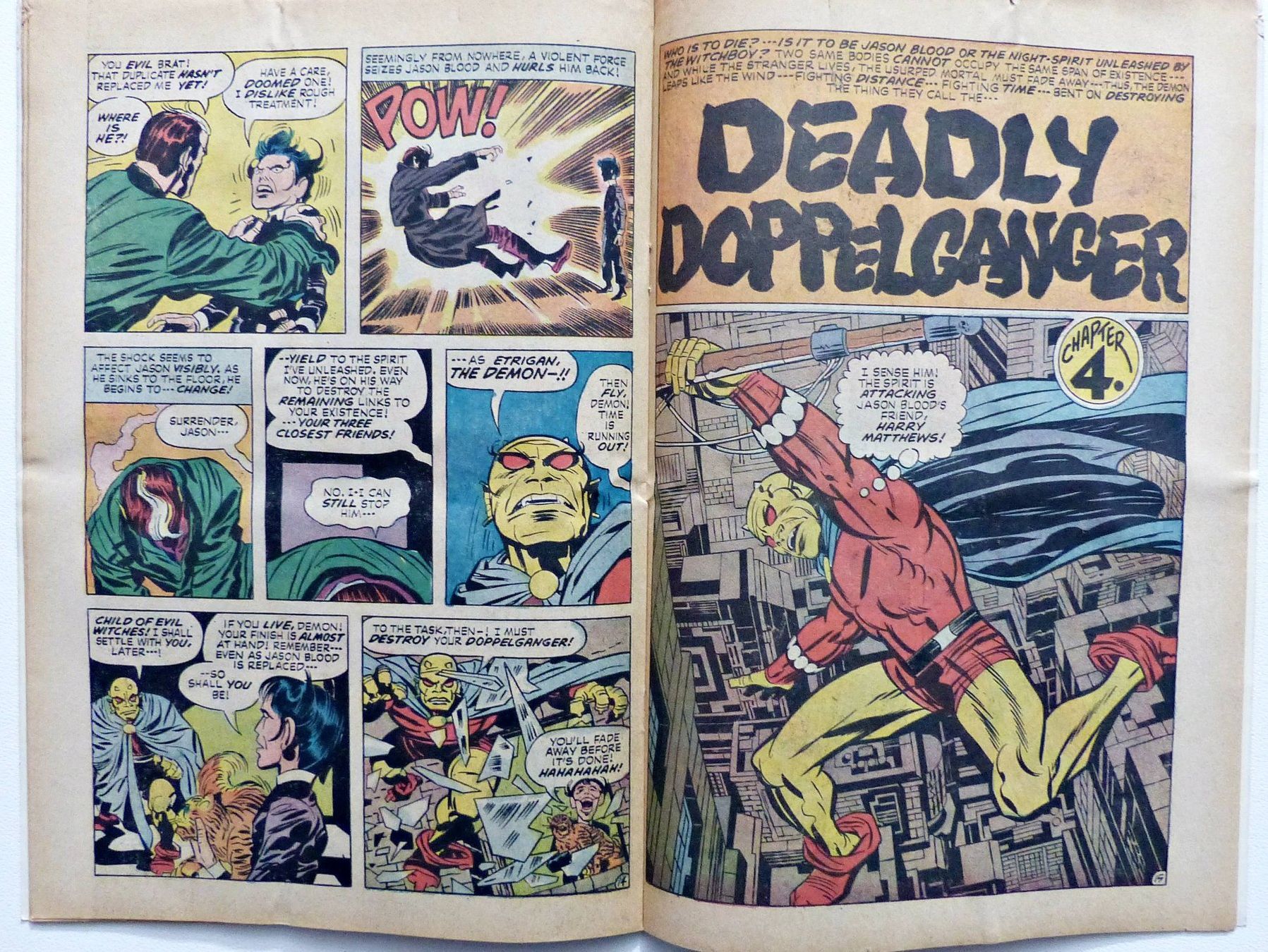 Fumetti: DEMON #14 VS. EVIL WITCHBOY ART BY JACK KIRBY DC 1973 – Usato da Lugano venduto da YouWantUS 4