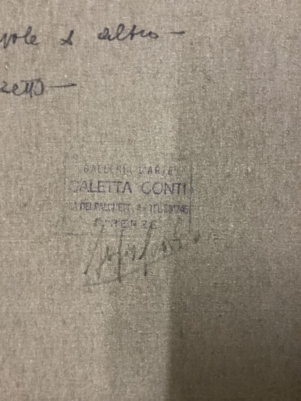 Gemälde: Öl Bild Rodolfo Martini (1944) – Gebraucht aus Eglisau von mar_5rn2 4