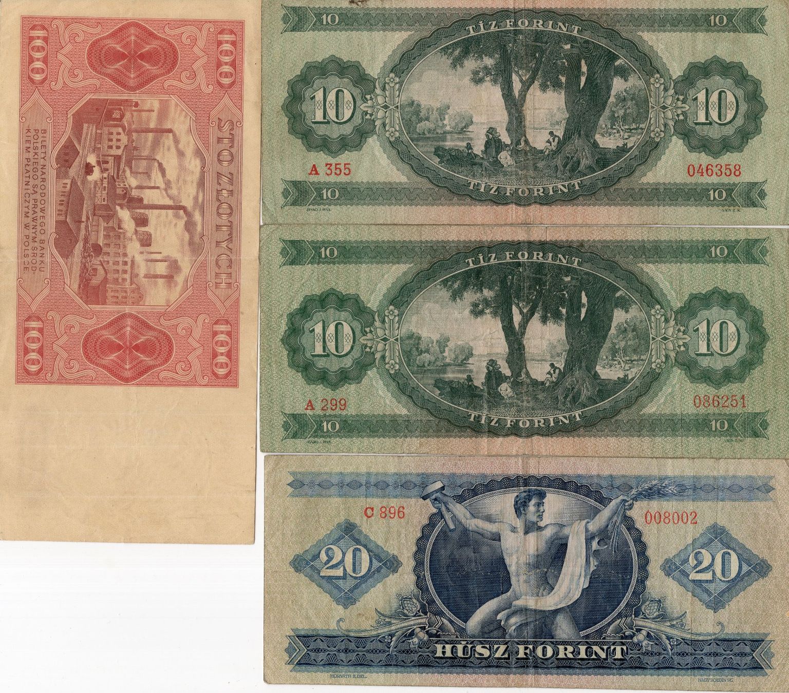 Banknoten: 17 gebrauchte alte Geldscheine – Gebraucht aus Eglisau von Chperfins 3