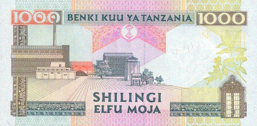 Banconote: Tansania 1000 Schilling 2000 P-34 UNC – Nuovo (secondo la descrizione) da Schliern b. Köniz venduto da pizzitaxi 1
