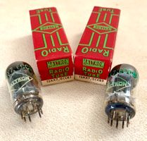 2 Röhren / Radioröhren ECC83 /12 AX7(2xTriode), NOS, Haltron