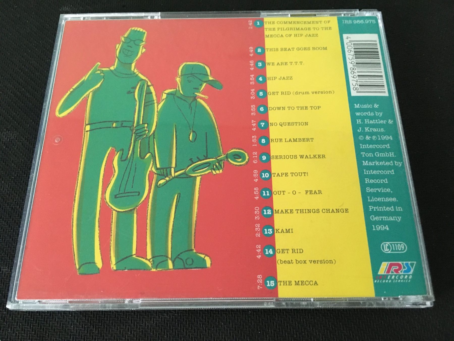 CD: The Tab Two - Hip Jazz -CD- – Usato da St.Gallen venduto da MedienJoe 2