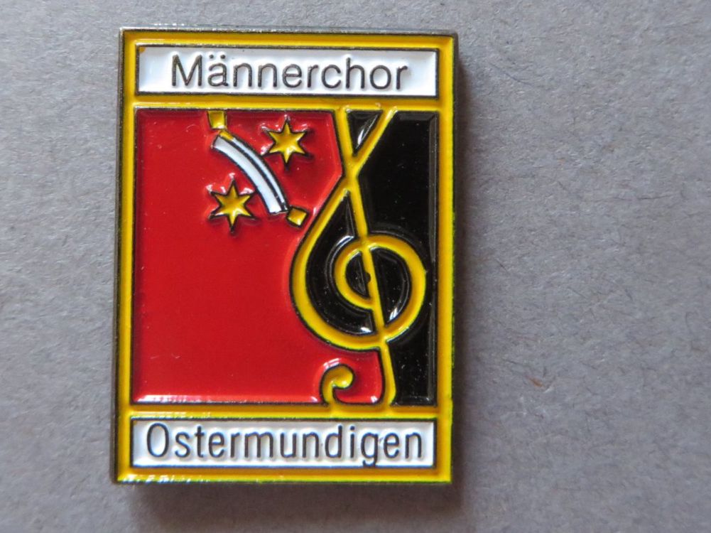 Placchette & Badge: PIN, MÄNNERCHOR OSTERMUNDIGEN, MUSIK – Usato da Neuhausen venduto da luckimucki