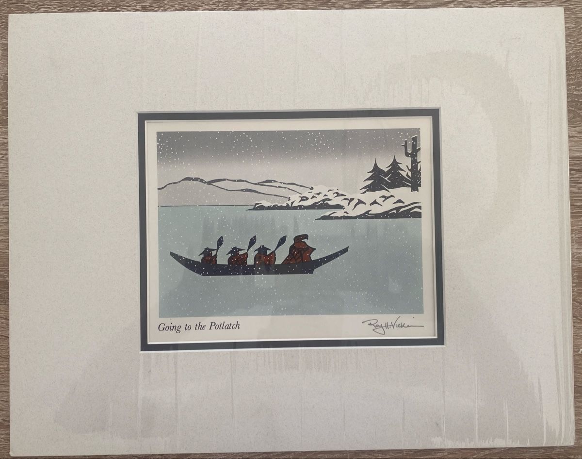 Poster & Bilder: Going to the Potlach, Roy Henry Vickers – Neu und originalverpackt aus Ollon VD von dav_l7zv