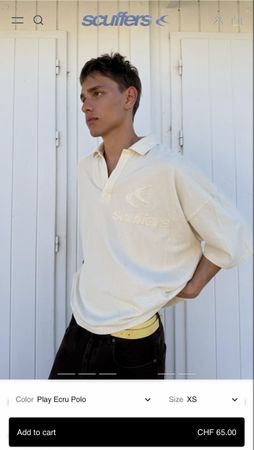 Play Ecru Polo | Grösse M | Scuffers