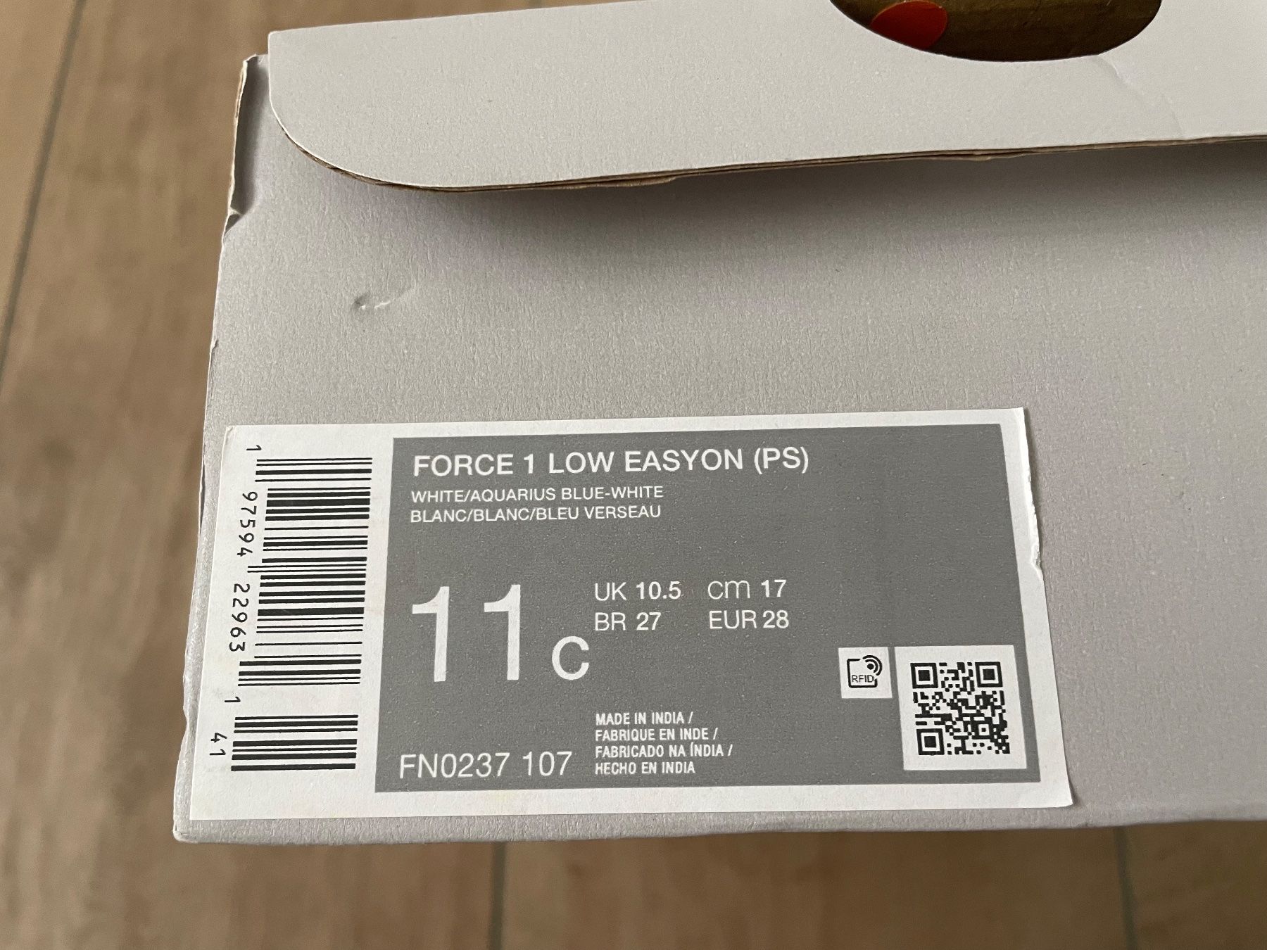 Nike Schuhe für Jungen: Nike Force 1 Low Easyon Gr. 28 NEU – Neu und originalverpackt aus Waltenschwil von hansnine 5