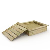 Sandkasten mit Deckel King Kong 120x120 cm