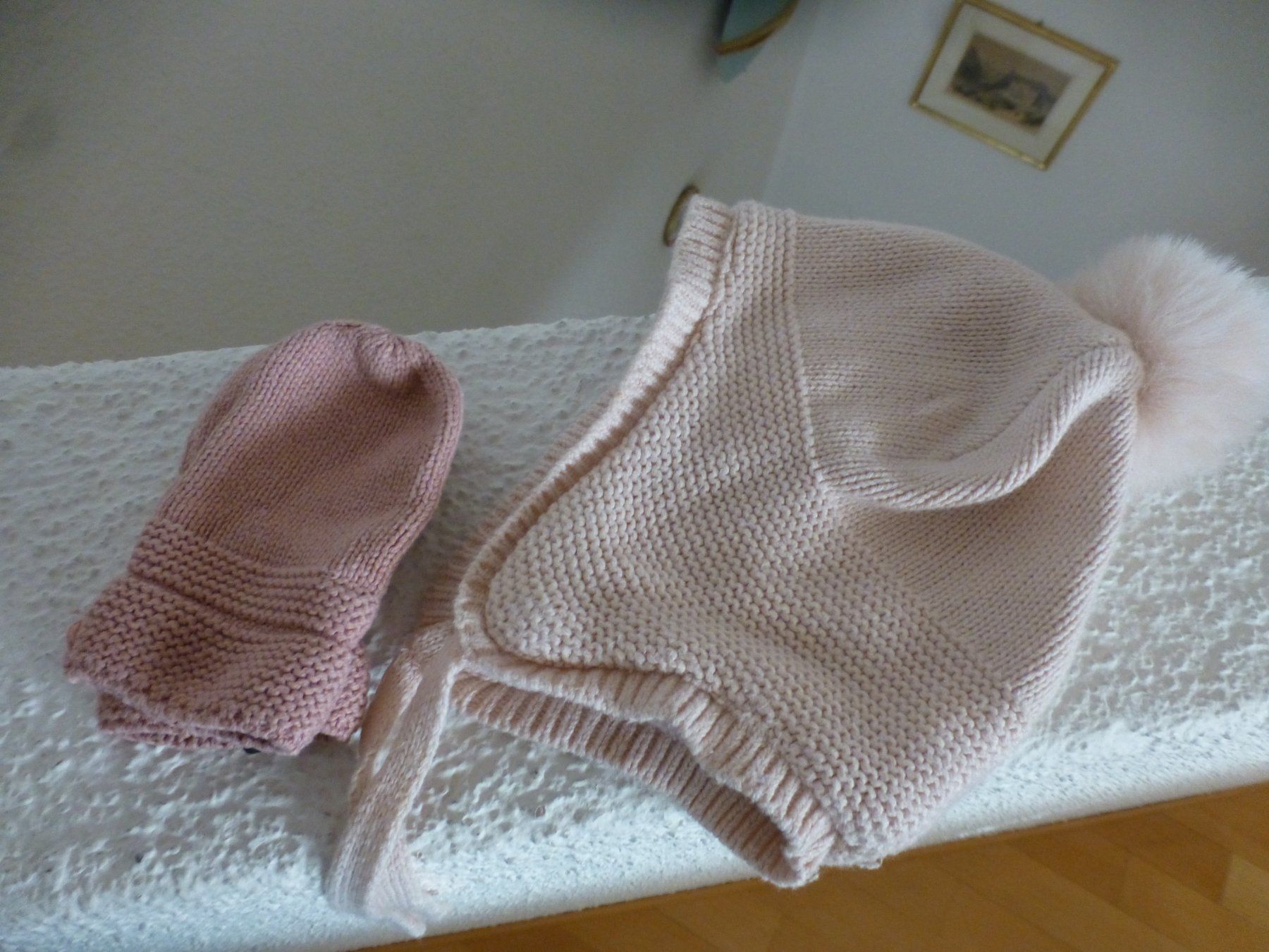 H&M Altro abbigliamento per bambina: Mütze mit Handschuhe – Usato da Hergiswil NW venduto da annettelia 2