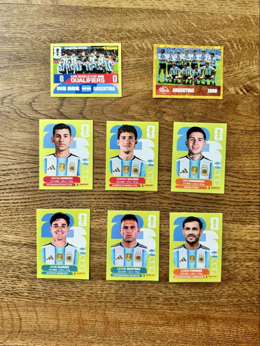 Panini Carte collezionabili: WM 2026 Argentinien Panini – Nuovo (secondo la descrizione) da Emmenbrücke venduto da Lukee1901