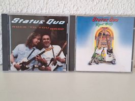 2CD Status Quo - Rock 'Til You Drop / Perfect Remedy😍