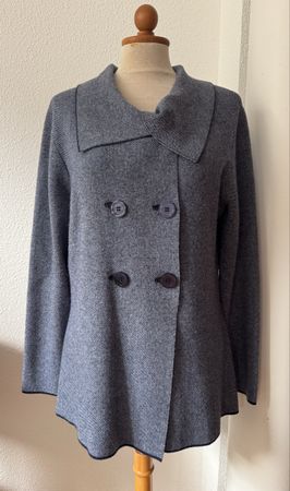 Gilet Oliver Grant, bleu, boutons, taille M