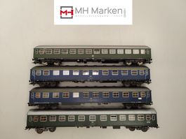 Röwa 4-teiliges Personenwagenset Deutsche Bahn AC H0 OVP