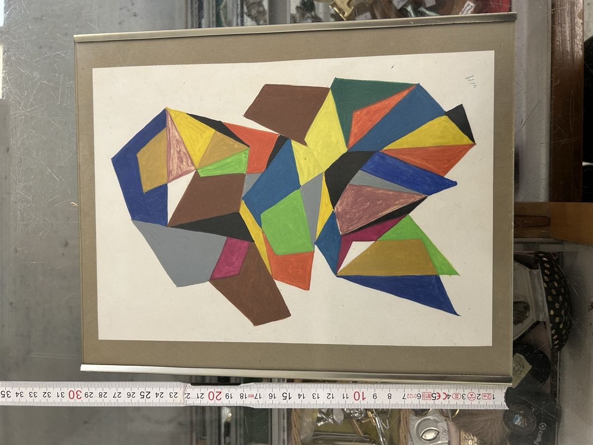 Dipinti: Gemälde abstrackt – Usato da Zürich venduto da BashasBrockenhaus 1
