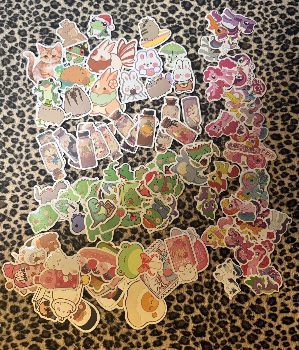 Aufkleber: Sticker Set Kinder Geburtstagsparty  – Neu (gemäss Beschreibung) aus Scheuren von Soulboy1 1