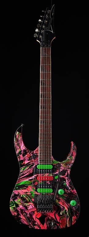 Strumenti musicali: Ibanez RG570EX DNA Swirl Refinished – Usato da Froideville venduto da ChrisGuitars 3