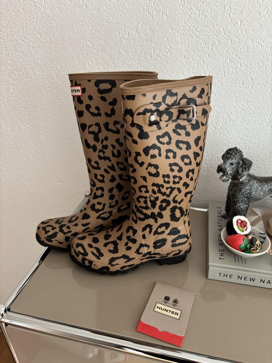 Hunter Scarpe per ragazze: Hunter Gummistiefel Leoprint Gr 36 – Nuovo e nell'imballaggio originale da Boniswil venduto da Biancaneve91 1
