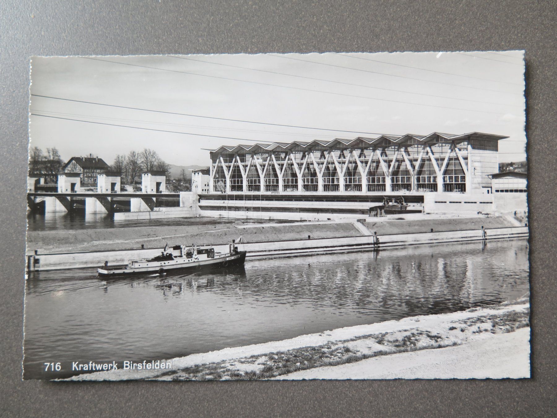 Cartoline postali: BIRSFELDEN - KRAFTWERK – Usato da Wittenbach venduto da lipasal