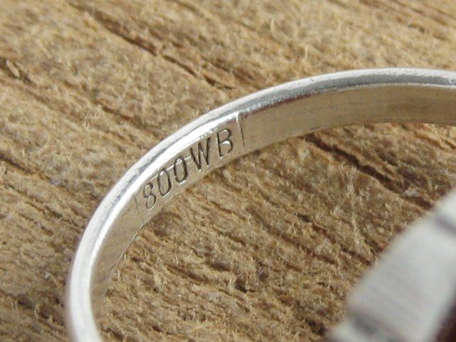 Anelli: Antik Ring Silber 800 + WB Karneol Gr. 50 – Usato da Ermatingen venduto da Decovin 6