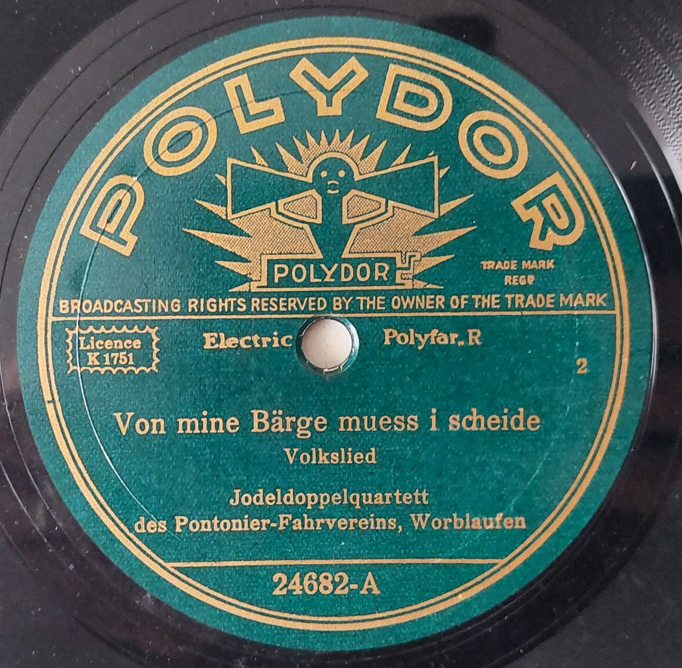 Dischi in vinile: Schellackplatte Jodeldoppelquartett – Usato da Uitikon Waldegg venduto da Boots15 2
