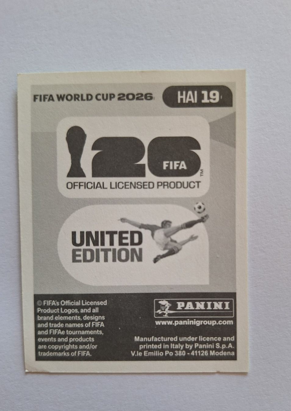 Panini Carte collezionabili: Panini Louicius Deedson HAI 19 – Nuovo (secondo la descrizione) da Romanens venduto da Crocette 1