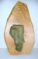 Stein Skulptur: Stone face