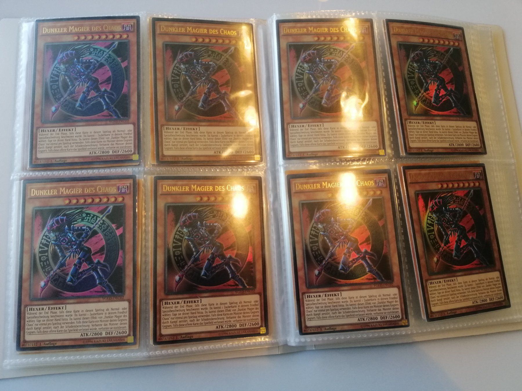 Yugioh Carte collezionabili: Dunkler Magier des Chaos 1.Edition Mint – Nuovo (secondo la descrizione) da Boswil venduto da ShoppingCenterCity 9