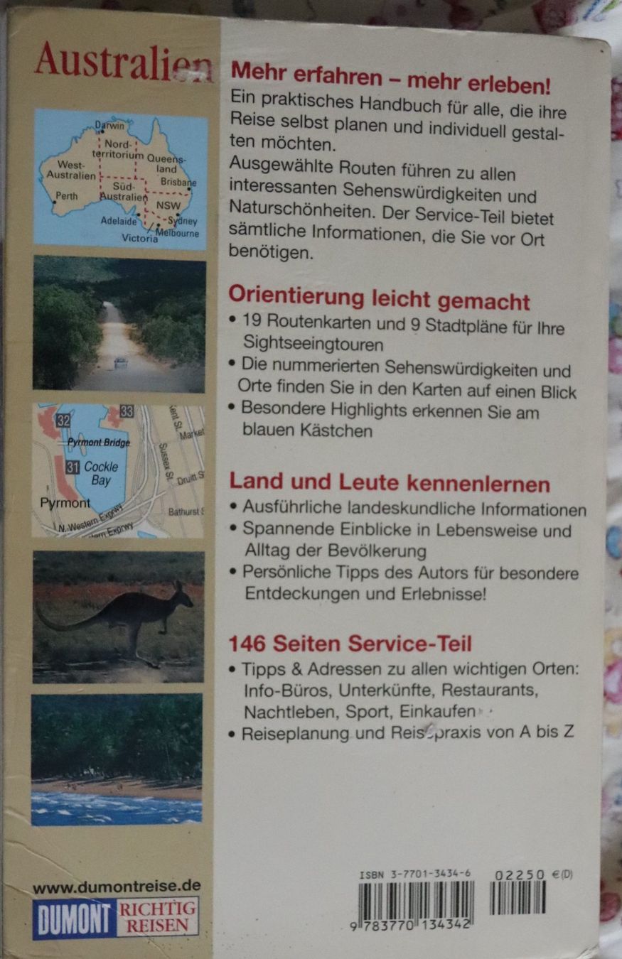 Bücher: Australien - Reiseführer von Dumont – Gebraucht aus Glattfelden von Sirax 1