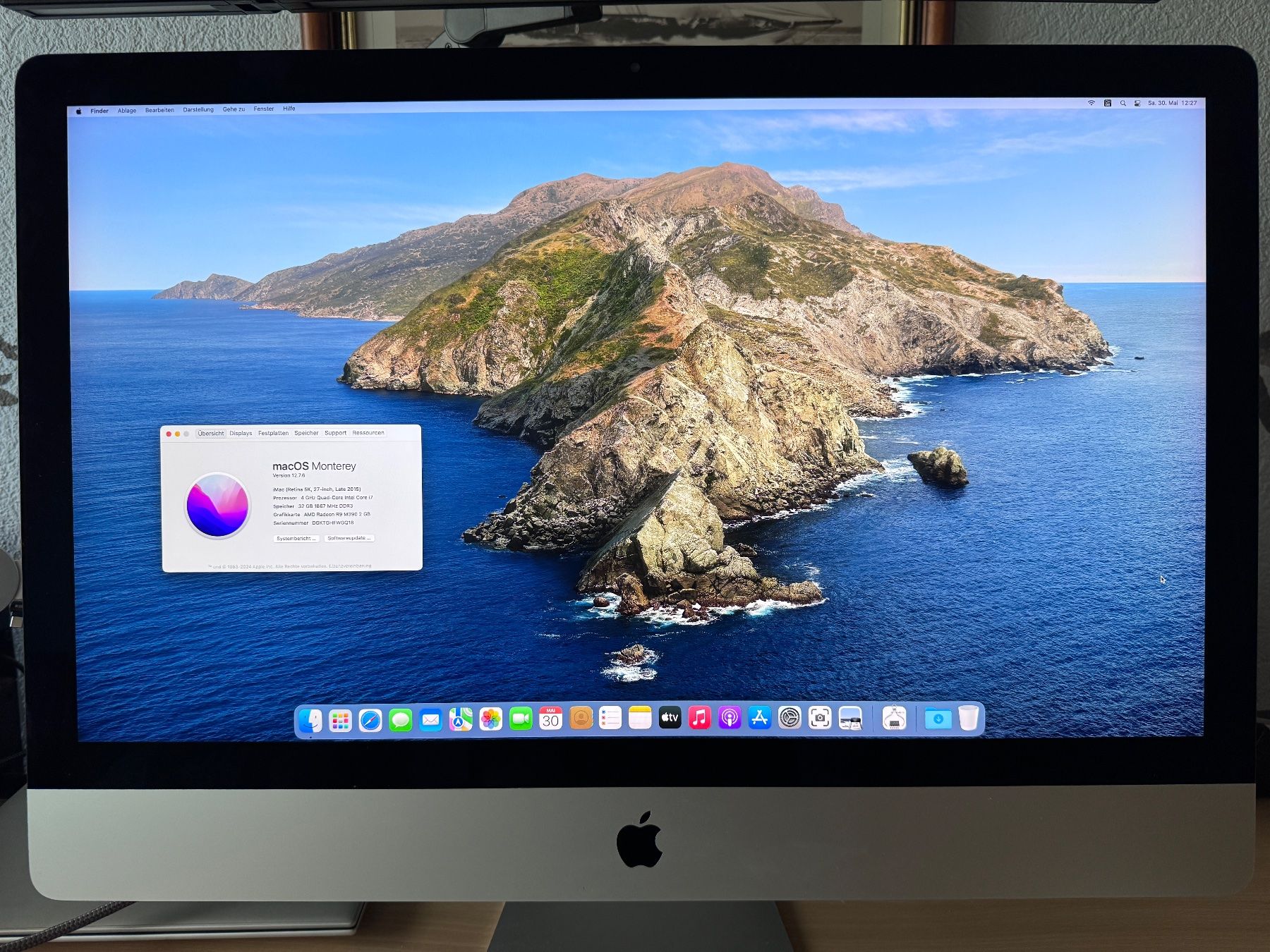 Apple PC: iMac 27" Retina 5K - late 2015 - i7 32GB RAM 2TB Solid State – Usato da Wohlen b. Bern venduto da Tocaluis 1